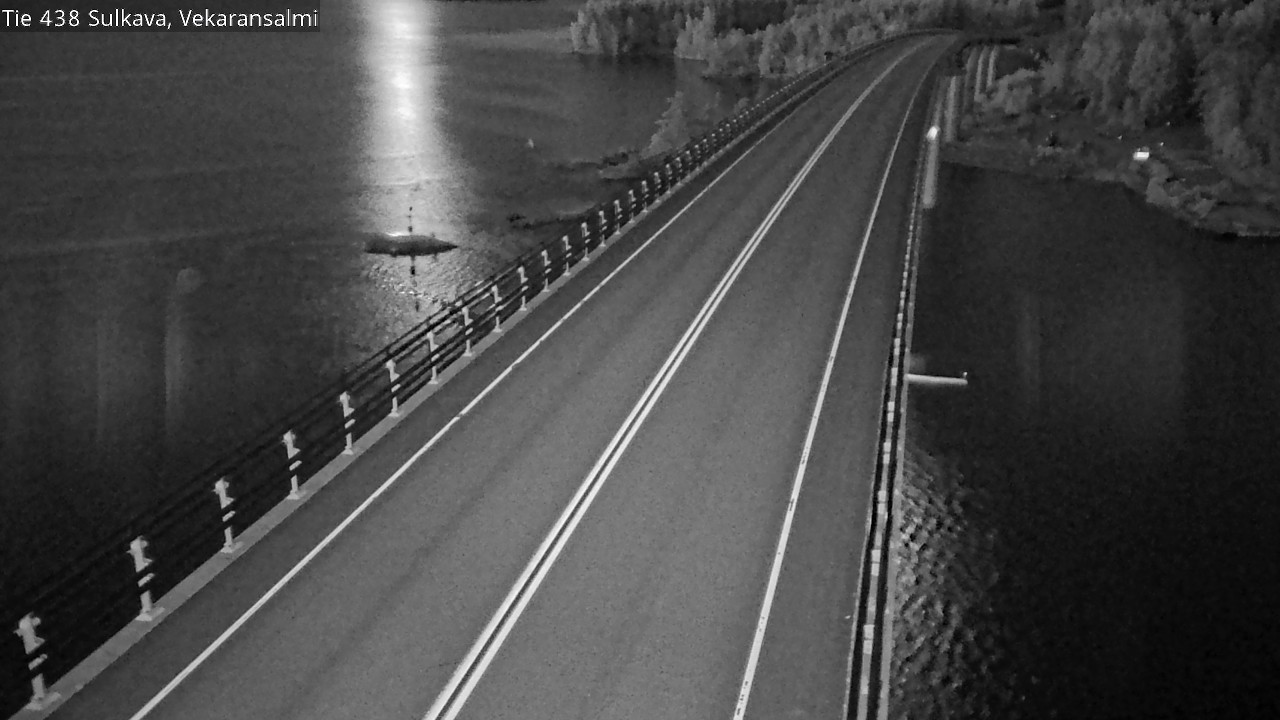 Weather Camera Image Road 438, Sulkava, Vekaransalmi, Sulkava, Etelä-Savo