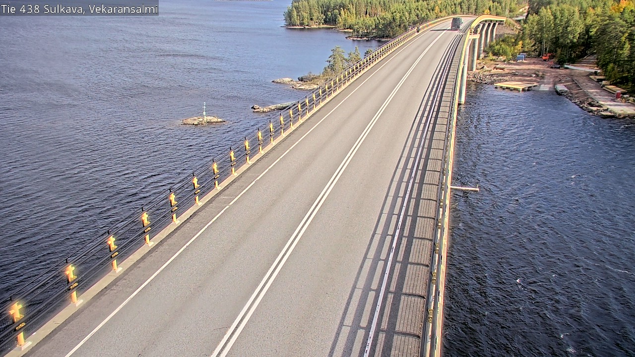 Weather Camera Image Road 438, Sulkava, Vekaransalmi, Sulkava, Etelä-Savo