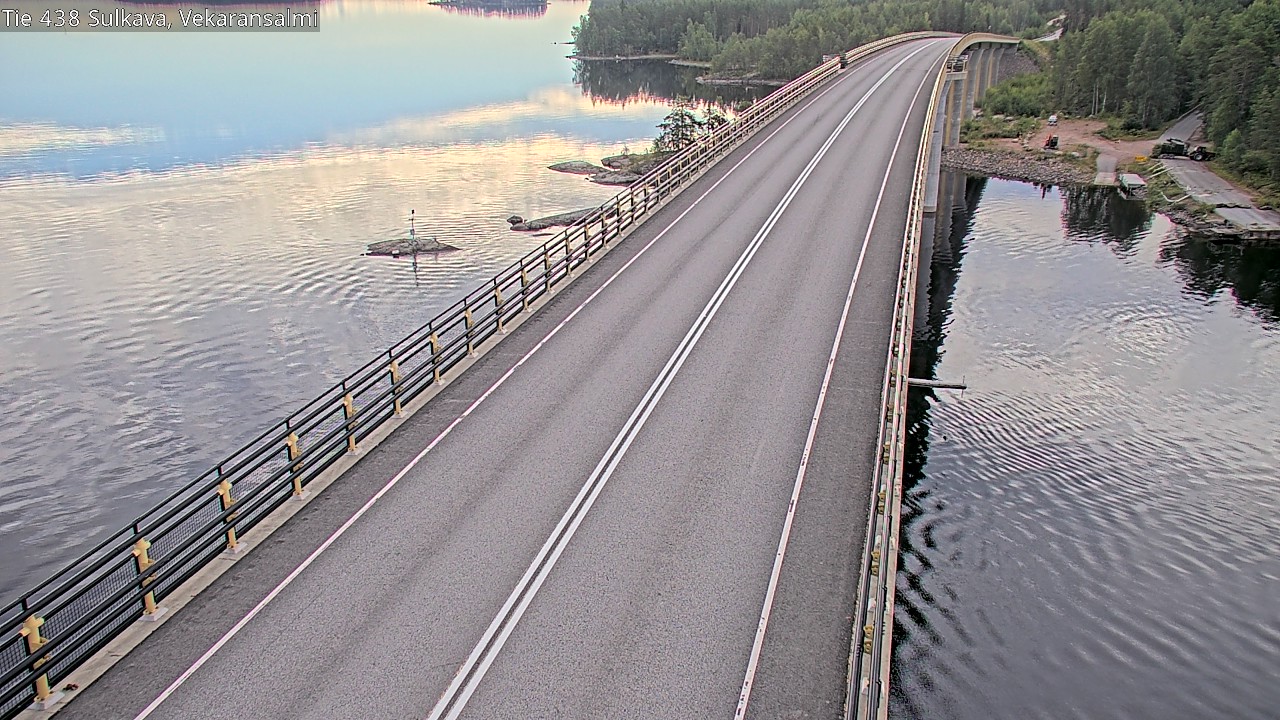 Weather Camera Image Road 438, Sulkava, Vekaransalmi, Sulkava, Etelä-Savo