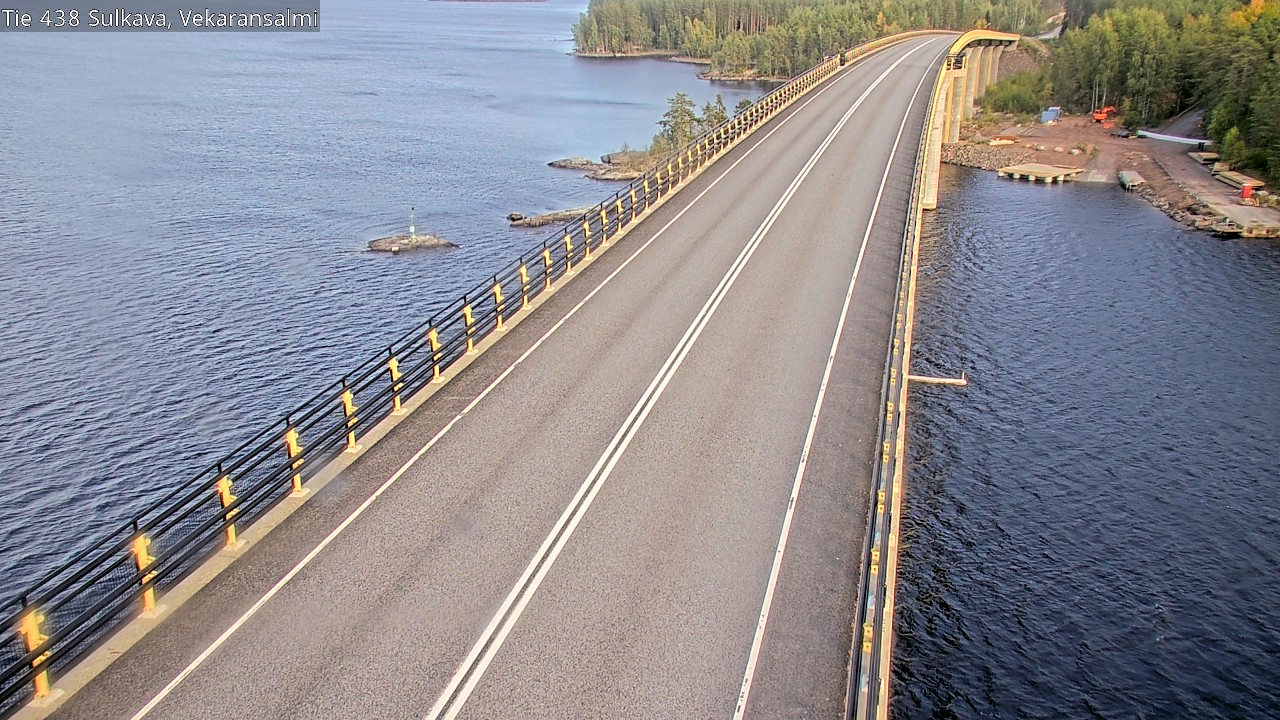 Kelikamerat Kuva Tie 438, Sulkava, Vekaransalmi, Sulkava, Etelä-Savo