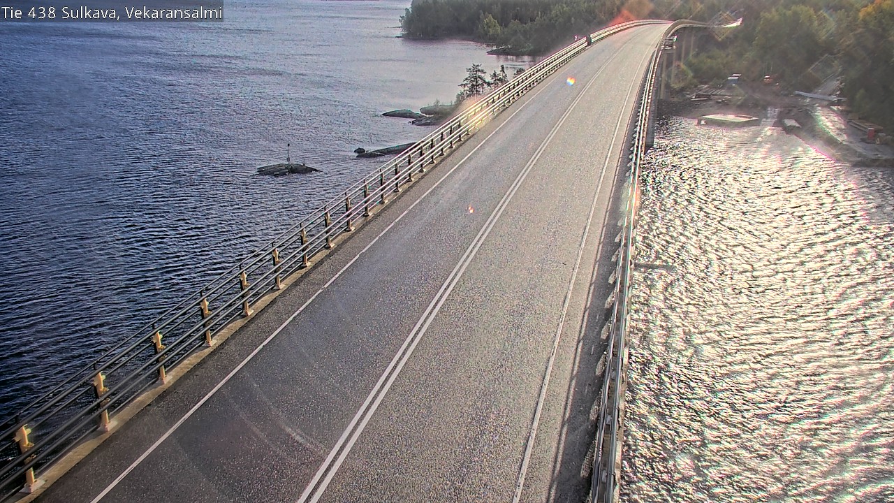 Weather Camera Image Road 438, Sulkava, Vekaransalmi, Sulkava, Etelä-Savo