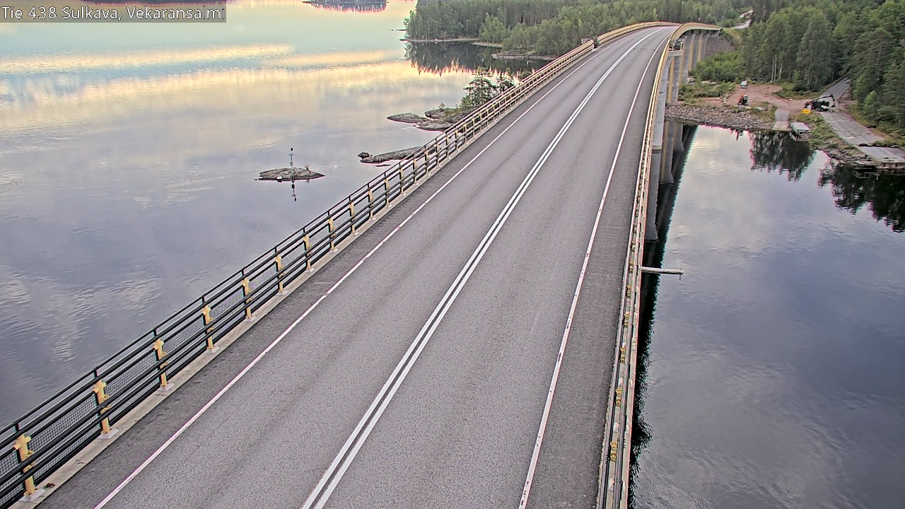 Weather Camera Image Road 438, Sulkava, Vekaransalmi, Sulkava, Etelä-Savo
