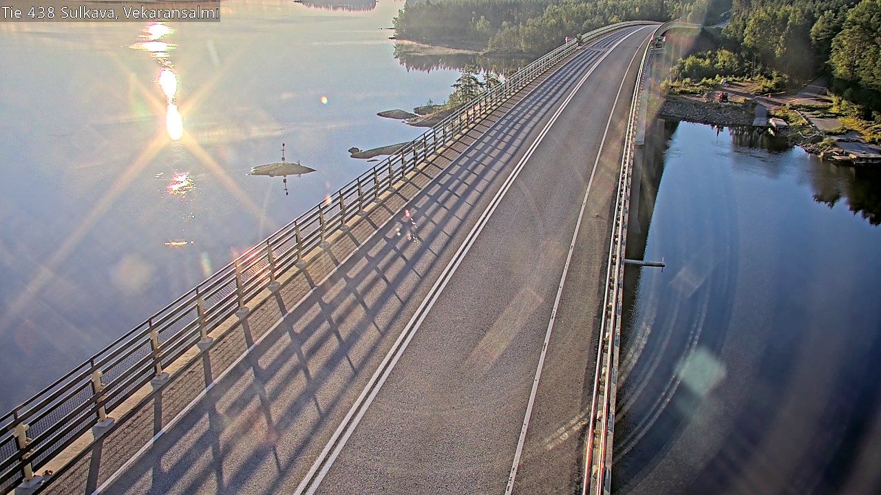 Weather Camera Image Road 438, Sulkava, Vekaransalmi, Sulkava, Etelä-Savo