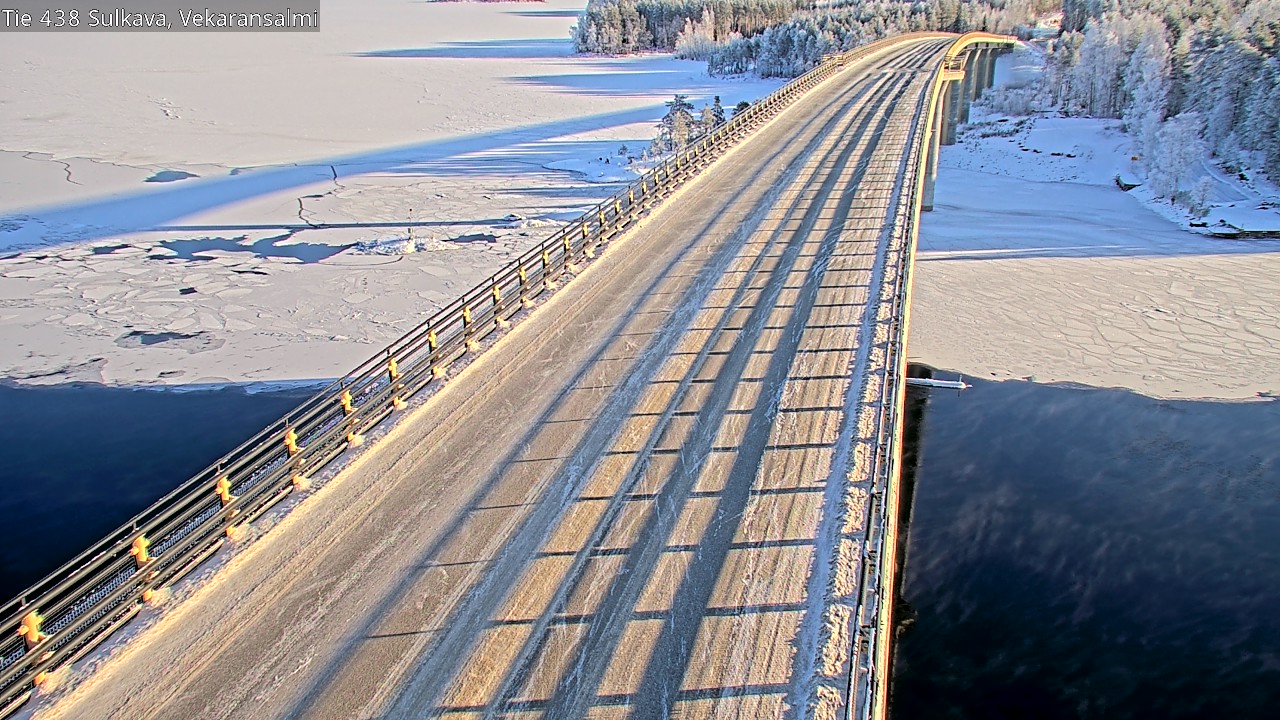 Weather Camera Image Road 438, Sulkava, Vekaransalmi, Sulkava, Etelä-Savo