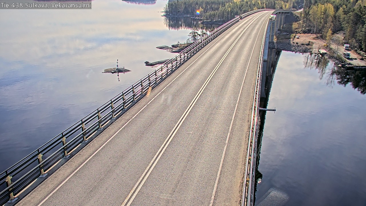 Weather Camera Image Road 438, Sulkava, Vekaransalmi, Sulkava, Etelä-Savo
