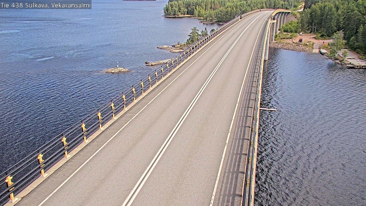 Weather Camera Image Road 438, Sulkava, Vekaransalmi, Sulkava, Etelä-Savo