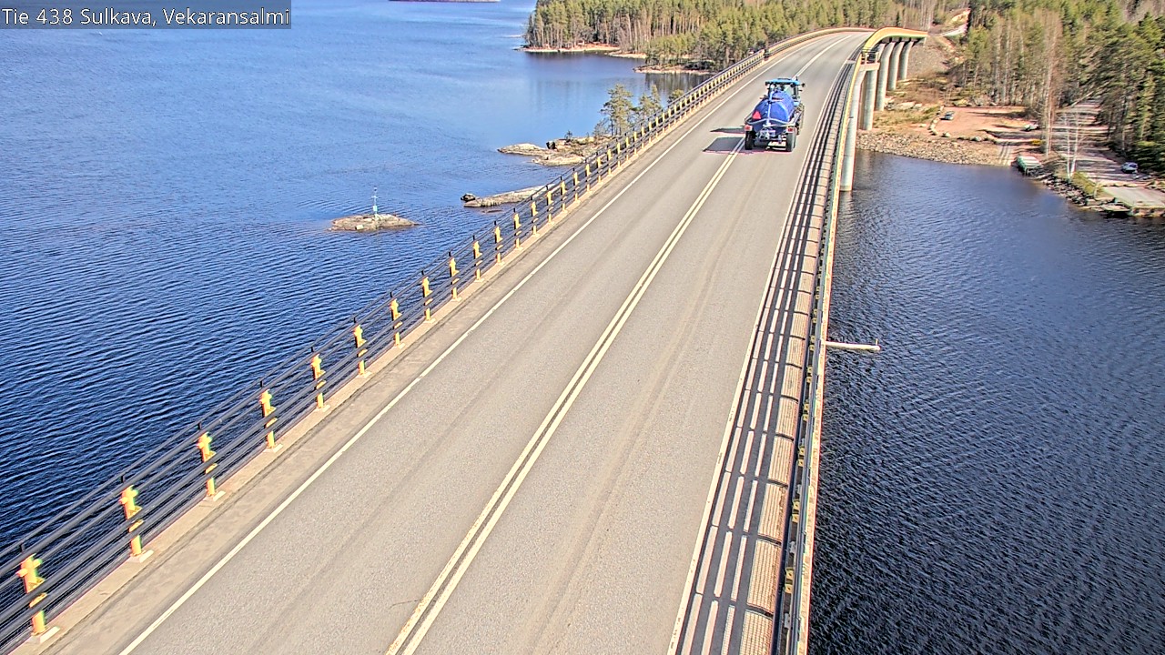 Kelikamerat Kuva Tie 438, Sulkava, Vekaransalmi, Sulkava, Etelä-Savo