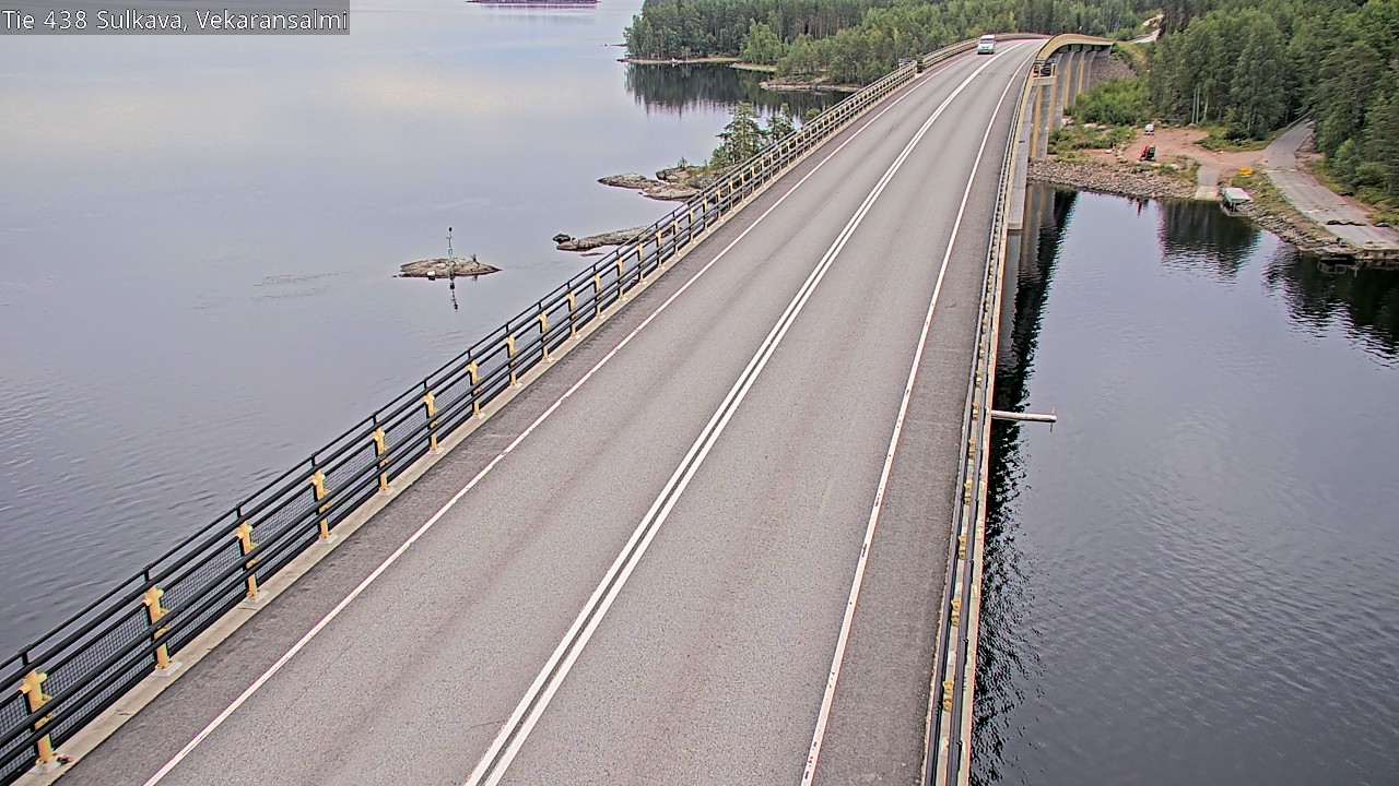 Weather Camera Image Road 438, Sulkava, Vekaransalmi, Sulkava, Etelä-Savo