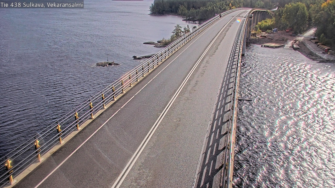 Weather Camera Image Road 438, Sulkava, Vekaransalmi, Sulkava, Etelä-Savo