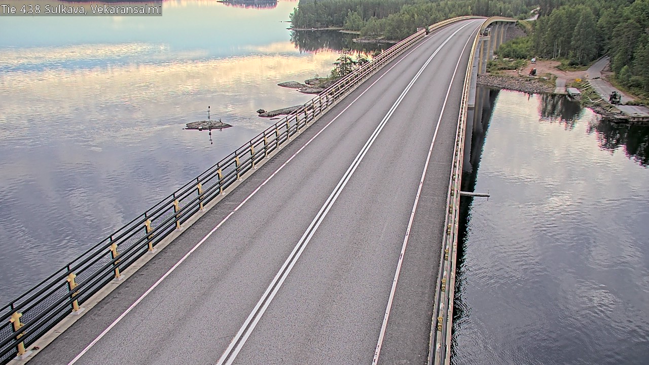 Weather Camera Image Road 438, Sulkava, Vekaransalmi, Sulkava, Etelä-Savo