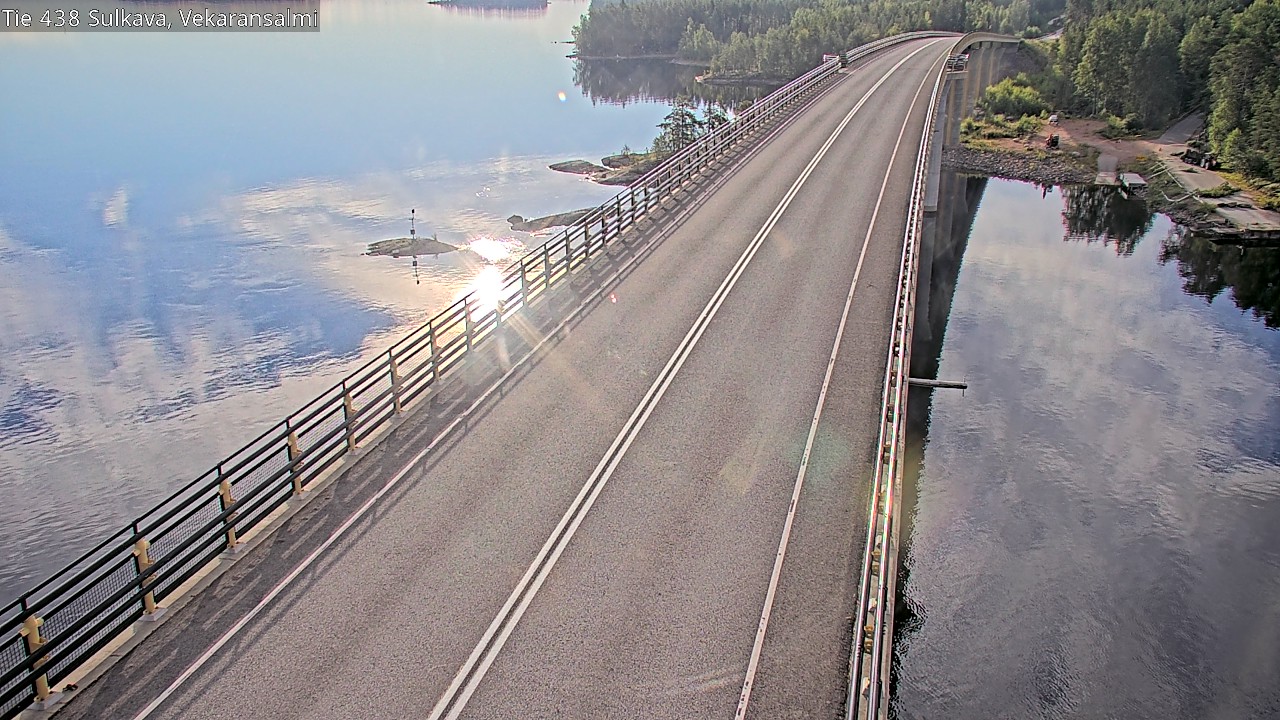 Weather Camera Image Road 438, Sulkava, Vekaransalmi, Sulkava, Etelä-Savo