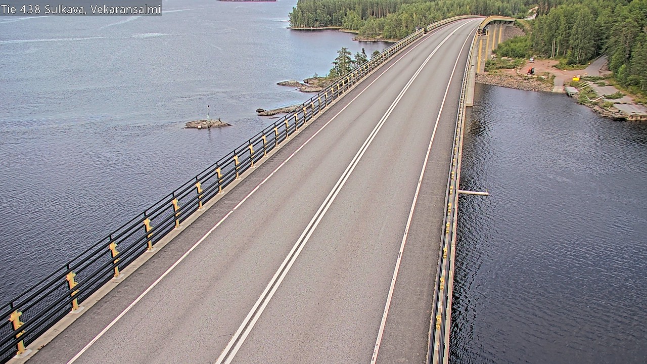 Weather Camera Image Road 438, Sulkava, Vekaransalmi, Sulkava, Etelä-Savo