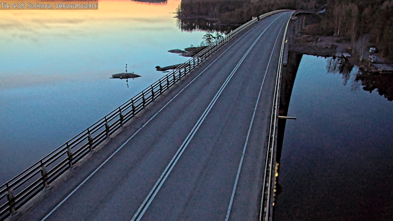 Weather Camera Image Road 438, Sulkava, Vekaransalmi, Sulkava, Etelä-Savo