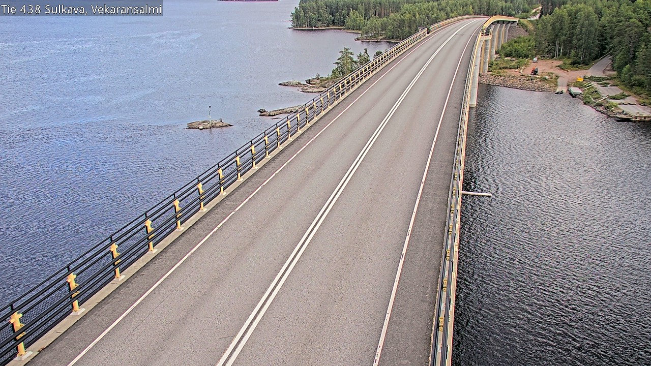 Weather Camera Image Road 438, Sulkava, Vekaransalmi, Sulkava, Etelä-Savo