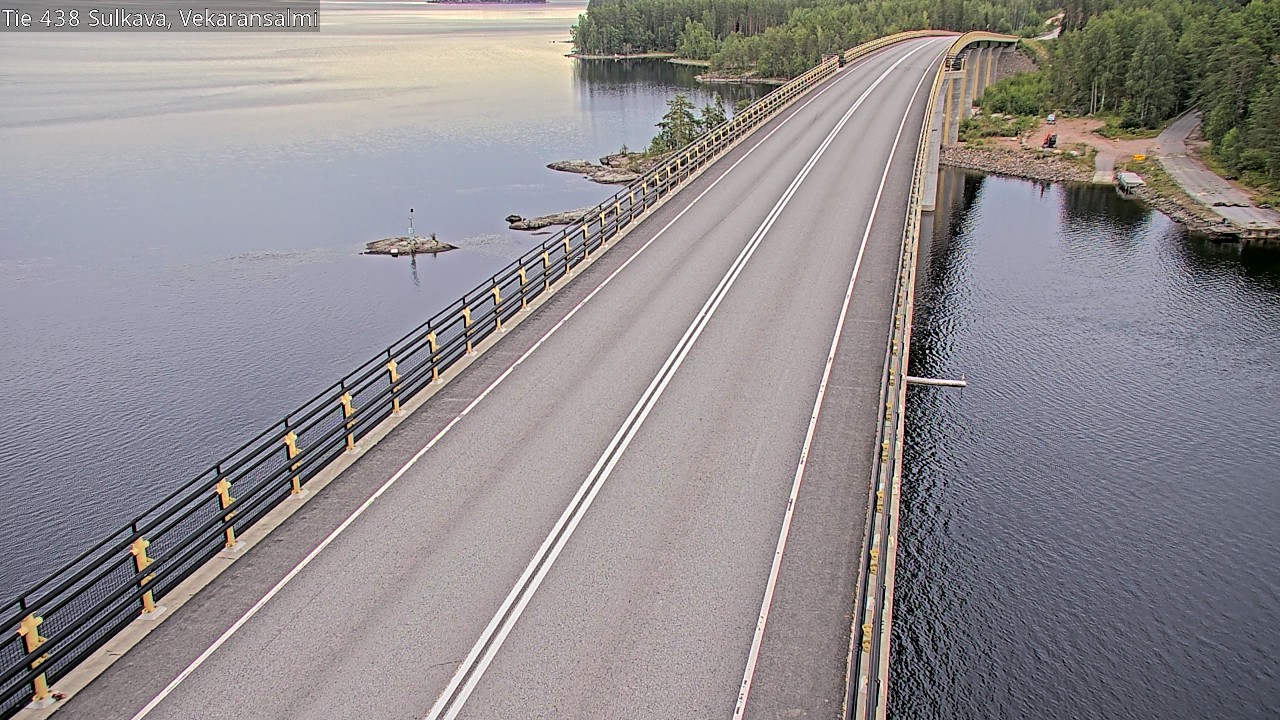 Weather Camera Image Road 438, Sulkava, Vekaransalmi, Sulkava, Etelä-Savo