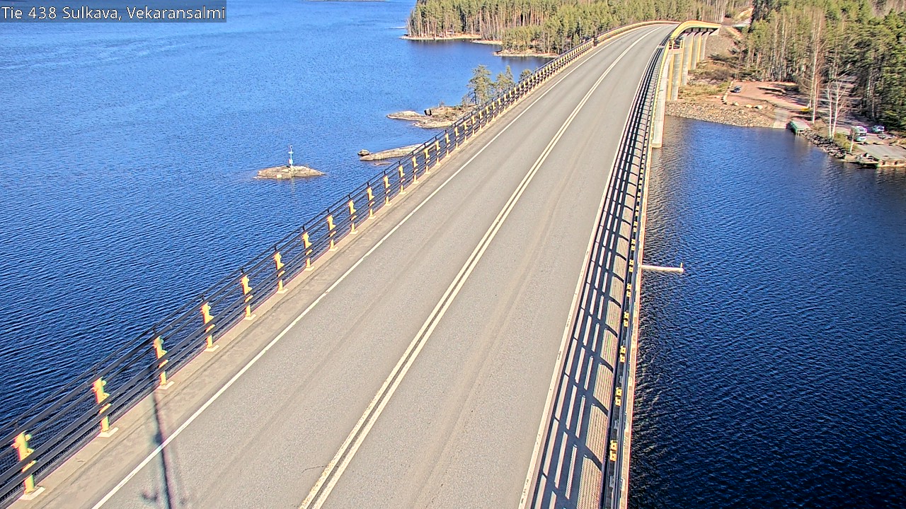 Kelikamerat Kuva Tie 438, Sulkava, Vekaransalmi, Sulkava, Etelä-Savo