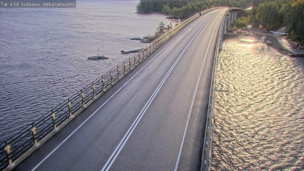 Weather Camera Image Road 438, Sulkava, Vekaransalmi, Sulkava, Etelä-Savo
