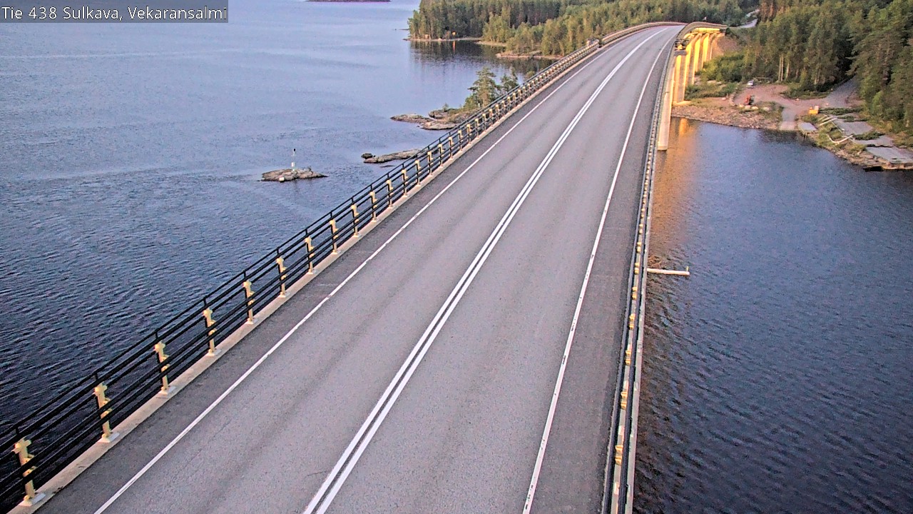 Weather Camera Image Road 438, Sulkava, Vekaransalmi, Sulkava, Etelä-Savo