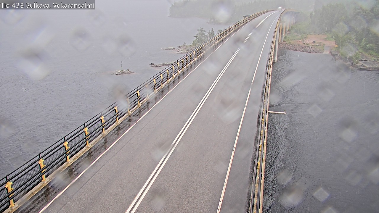 Weather Camera Image Road 438, Sulkava, Vekaransalmi, Sulkava, Etelä-Savo