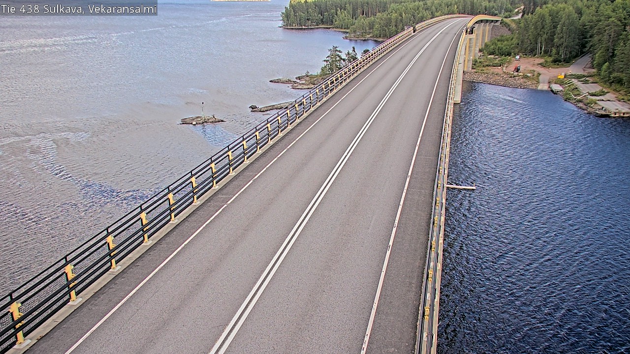 Weather Camera Image Road 438, Sulkava, Vekaransalmi, Sulkava, Etelä-Savo