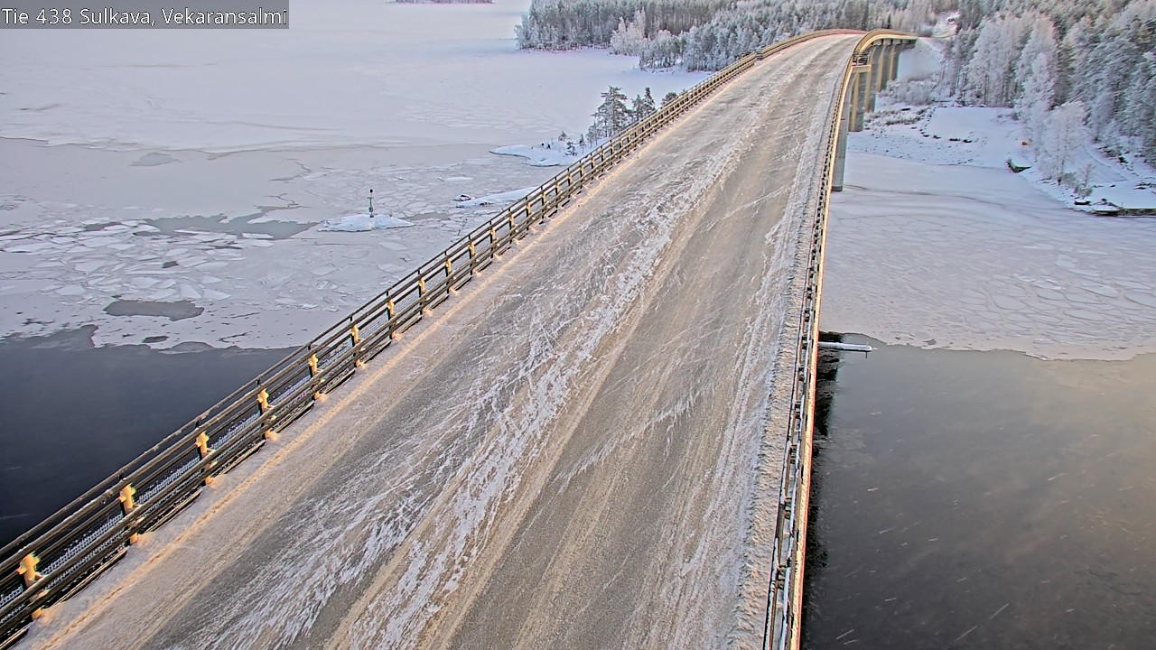 Weather Camera Image Väg 438, Sulkava, Vekaransalmi, Sulkava, Etelä-Savo