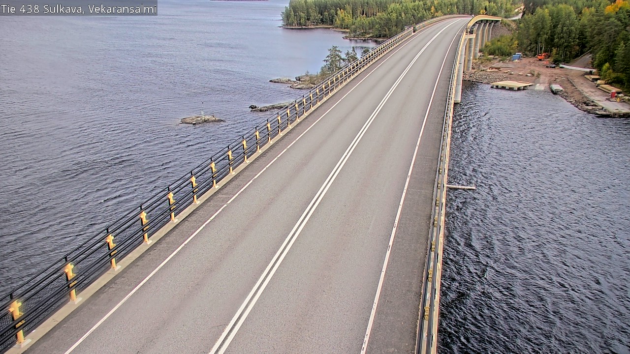 Weather Camera Image Road 438, Sulkava, Vekaransalmi, Sulkava, Etelä-Savo