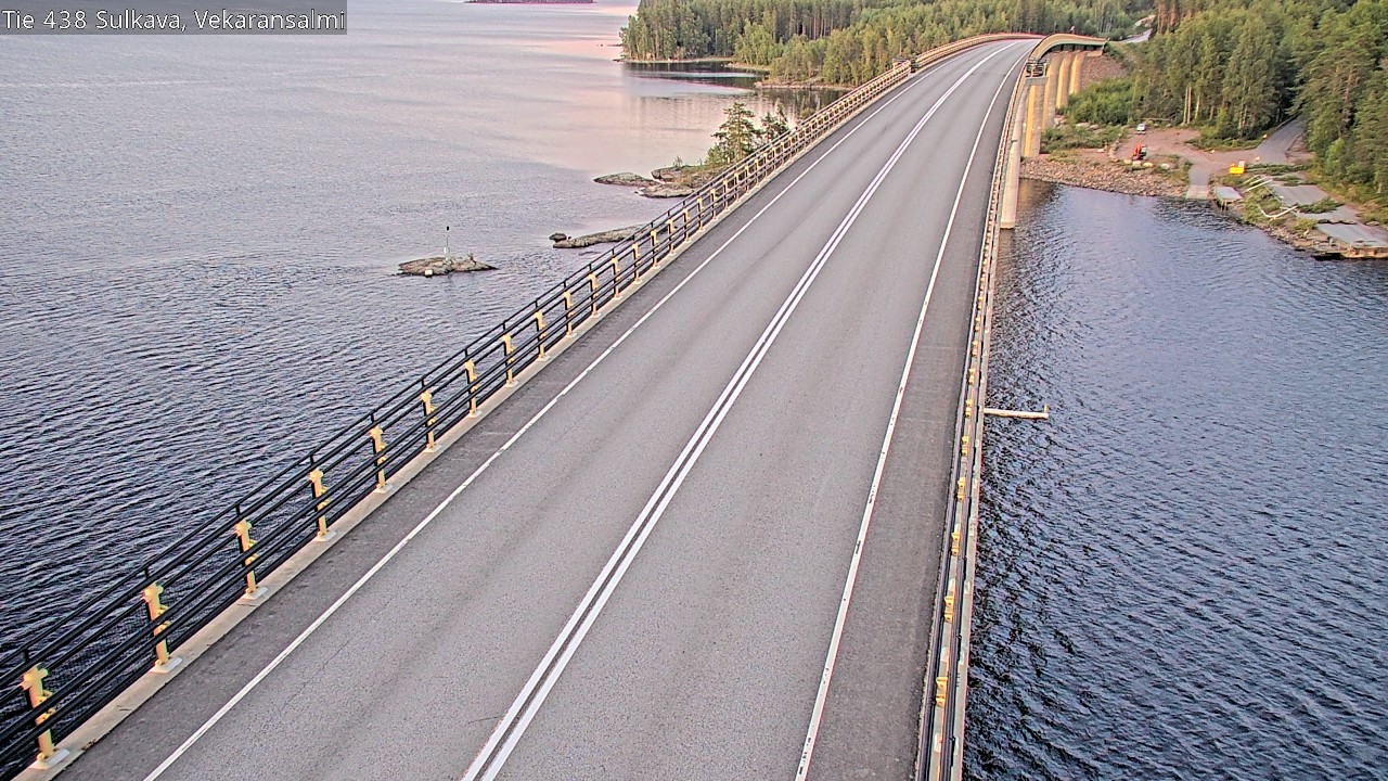 Weather Camera Image Road 438, Sulkava, Vekaransalmi, Sulkava, Etelä-Savo