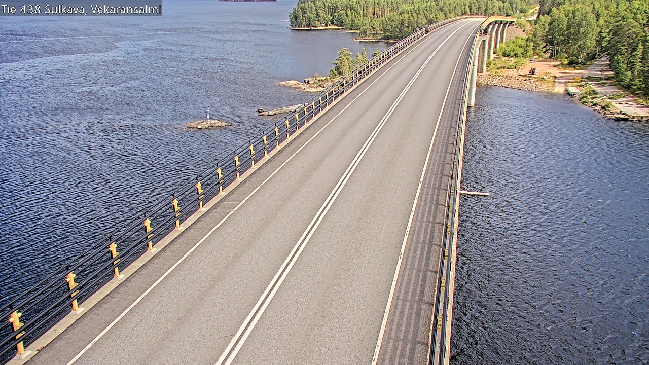Weather Camera Image Road 438, Sulkava, Vekaransalmi, Sulkava, Etelä-Savo