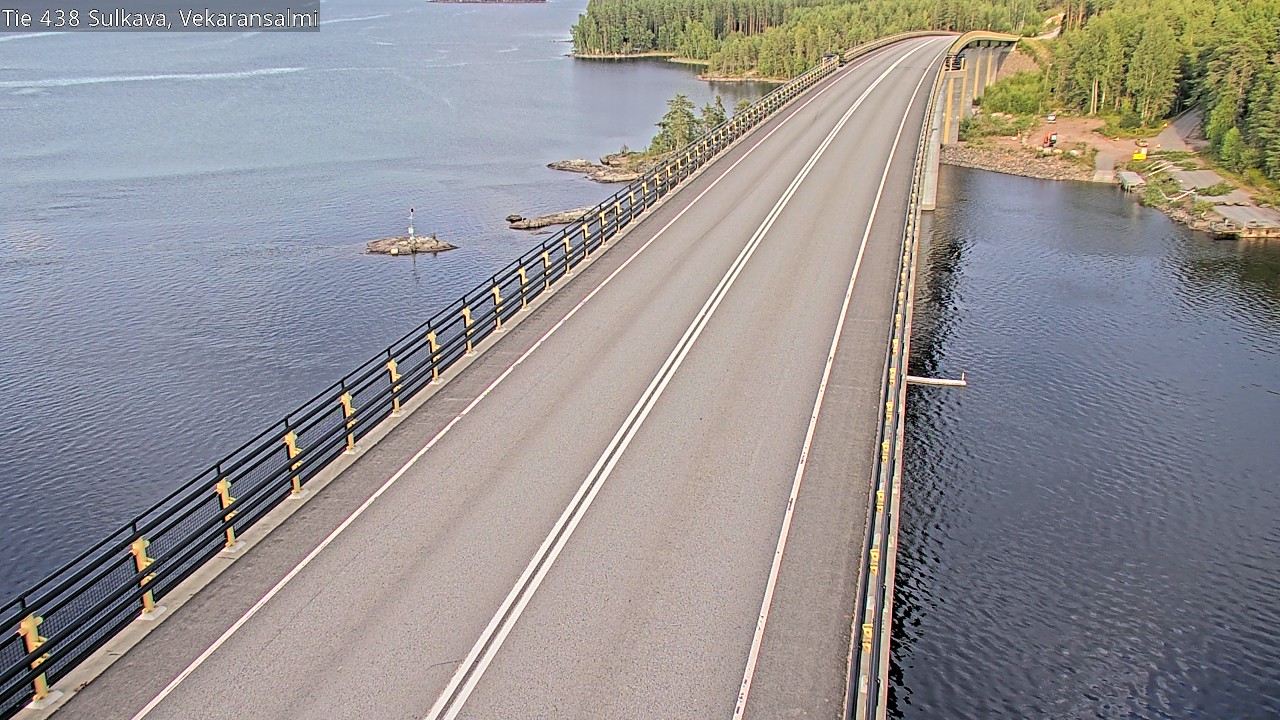Weather Camera Image Road 438, Sulkava, Vekaransalmi, Sulkava, Etelä-Savo