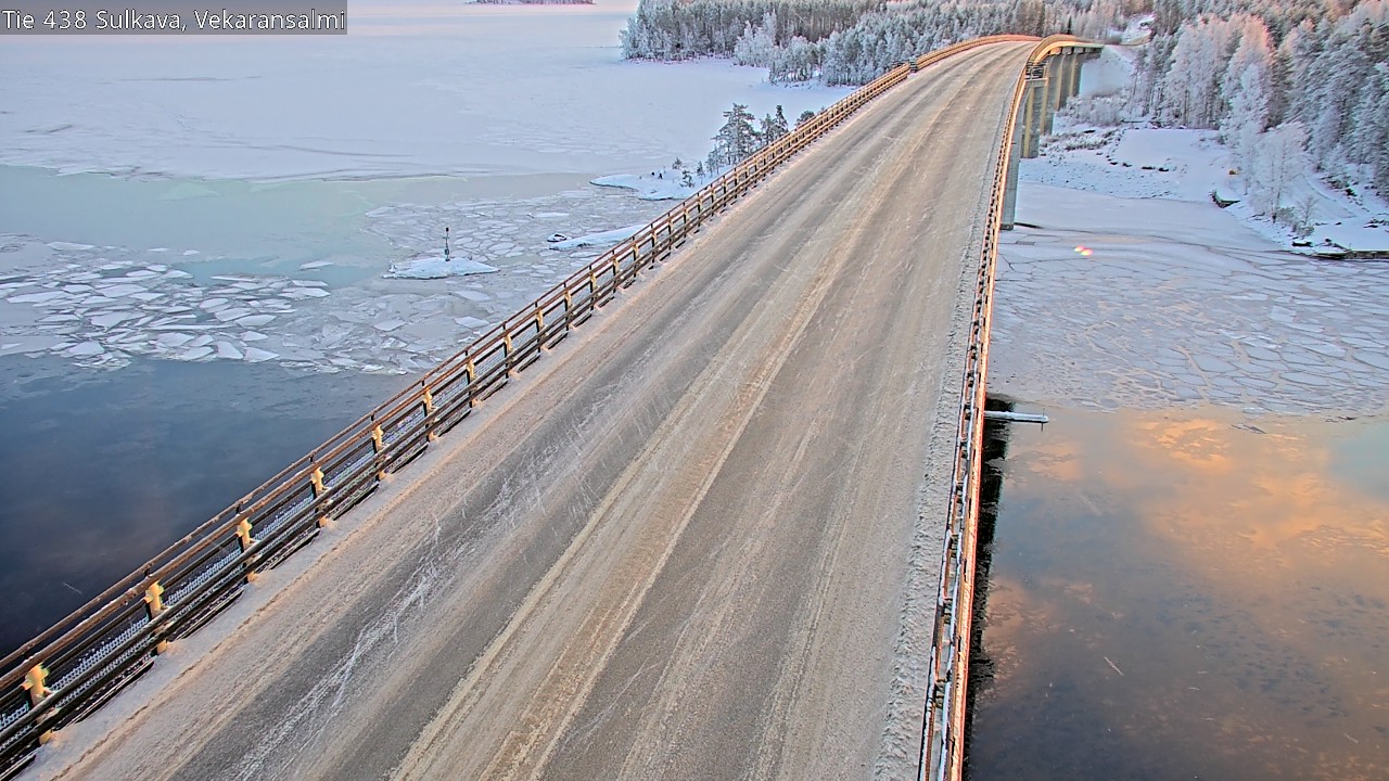 Kelikamerat Kuva Tie 438, Sulkava, Vekaransalmi, Sulkava, Etelä-Savo