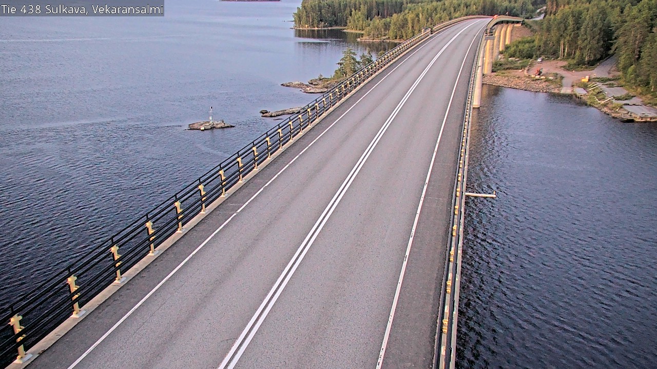 Weather Camera Image Road 438, Sulkava, Vekaransalmi, Sulkava, Etelä-Savo