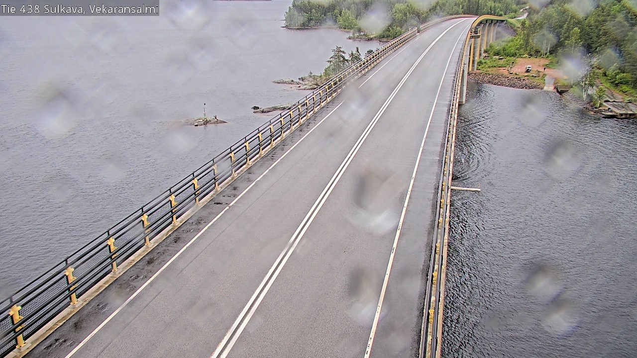 Weather Camera Image Väg 438, Sulkava, Vekaransalmi, Sulkava, Etelä-Savo