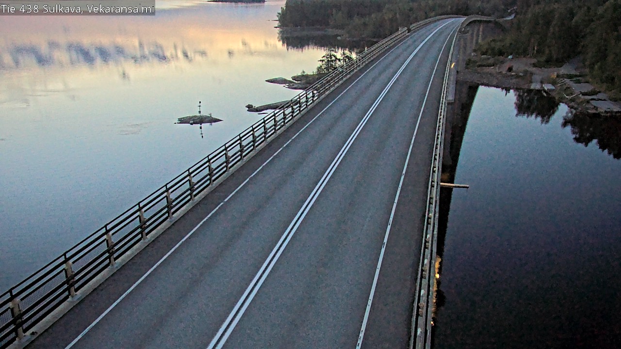 Kelikamerat Kuva Tie 438, Sulkava, Vekaransalmi, Sulkava, Etelä-Savo