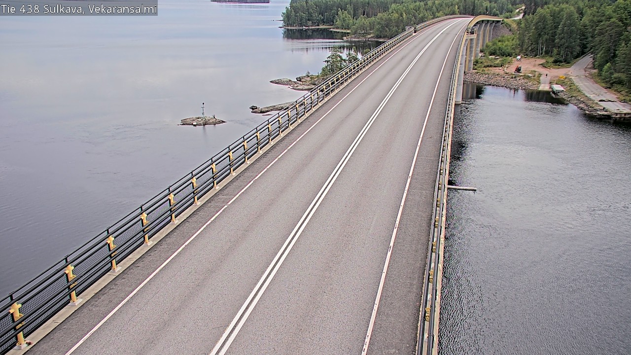 Weather Camera Image Road 438, Sulkava, Vekaransalmi, Sulkava, Etelä-Savo
