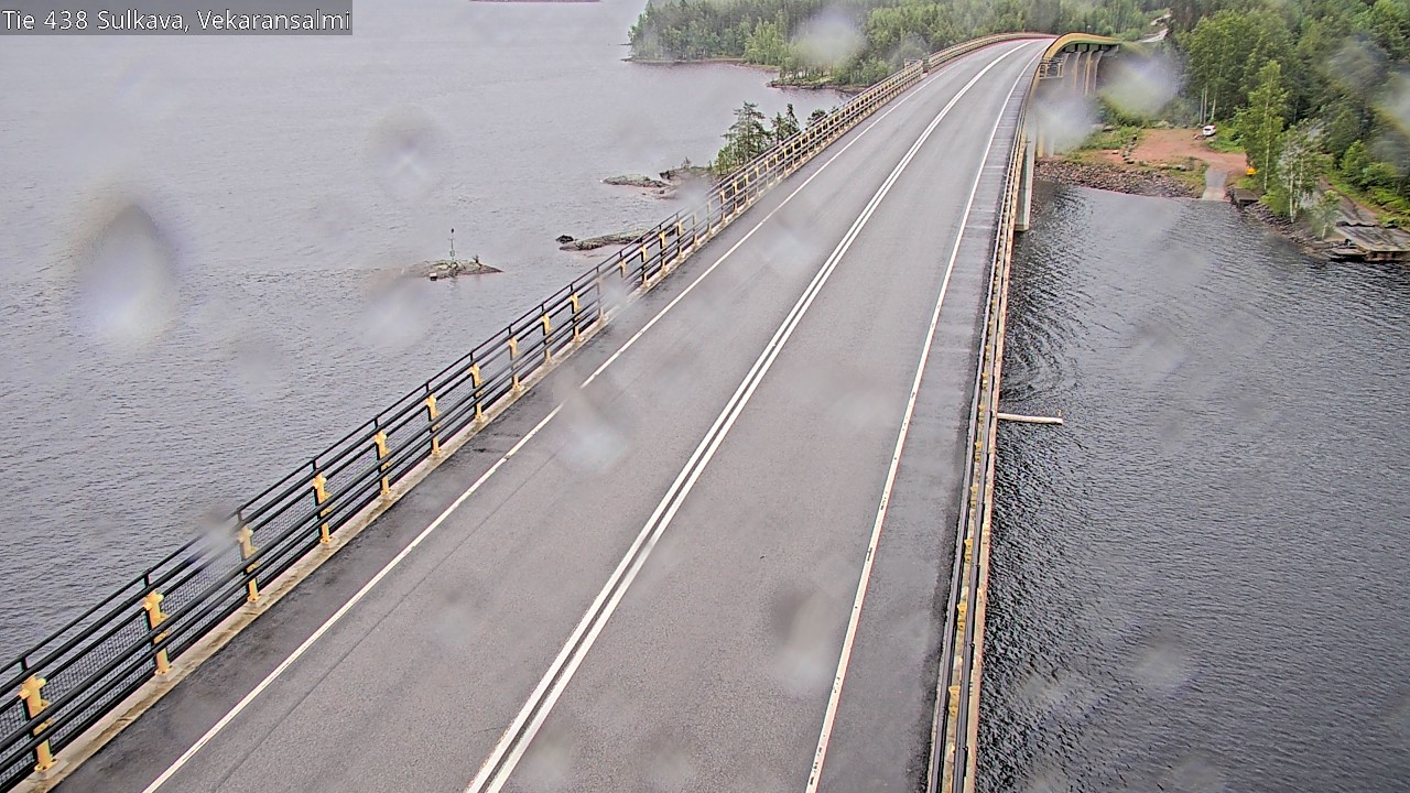 Weather Camera Image Väg 438, Sulkava, Vekaransalmi, Sulkava, Etelä-Savo