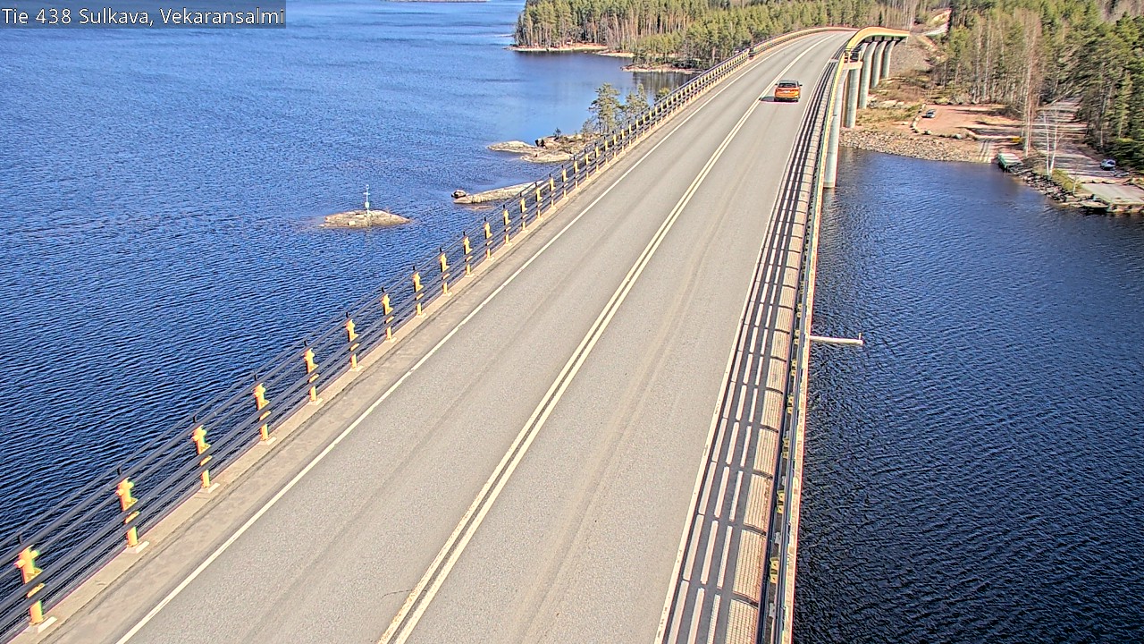 Kelikamerat Kuva Tie 438, Sulkava, Vekaransalmi, Sulkava, Etelä-Savo