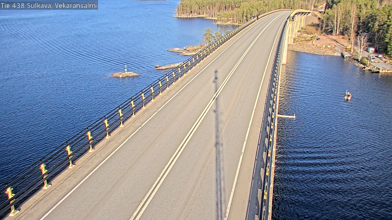 Kelikamerat Kuva Tie 438, Sulkava, Vekaransalmi, Sulkava, Etelä-Savo