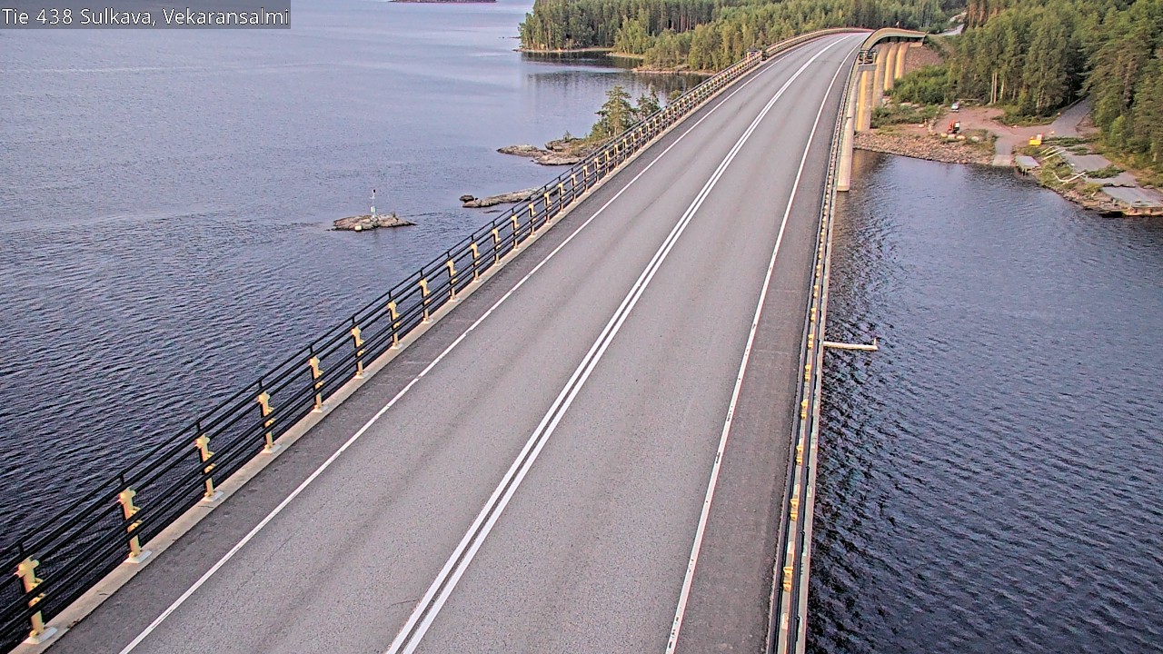 Weather Camera Image Road 438, Sulkava, Vekaransalmi, Sulkava, Etelä-Savo