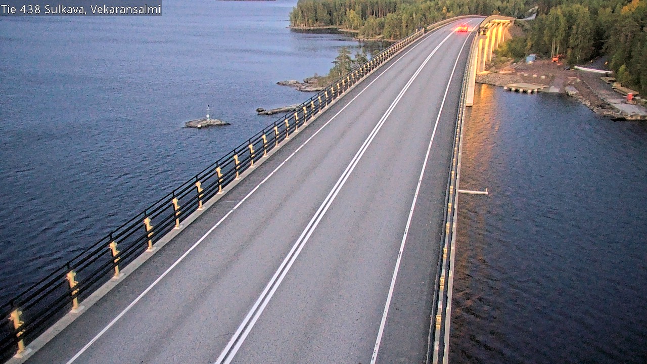 Kelikamerat Kuva Tie 438, Sulkava, Vekaransalmi, Sulkava, Etelä-Savo