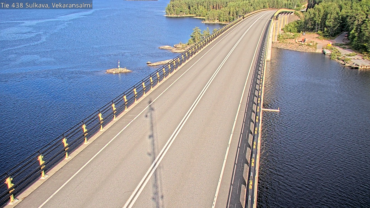 Weather Camera Image Road 438, Sulkava, Vekaransalmi, Sulkava, Etelä-Savo