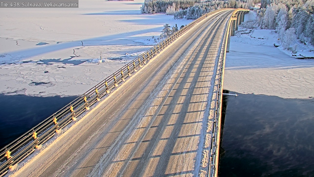 Weather Camera Image Road 438, Sulkava, Vekaransalmi, Sulkava, Etelä-Savo