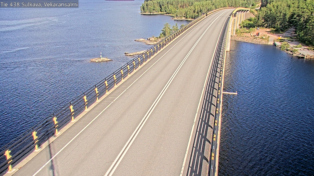 Weather Camera Image Road 438, Sulkava, Vekaransalmi, Sulkava, Etelä-Savo