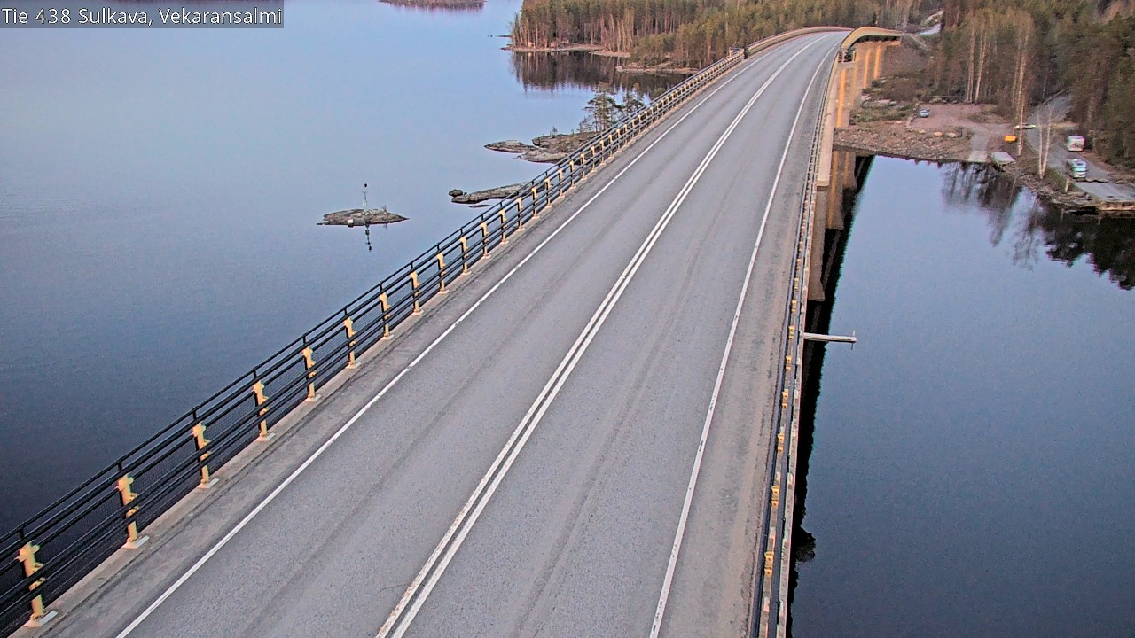 Kelikamerat Kuva Tie 438, Sulkava, Vekaransalmi, Sulkava, Etelä-Savo