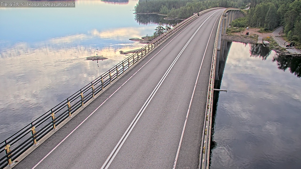 Weather Camera Image Road 438, Sulkava, Vekaransalmi, Sulkava, Etelä-Savo