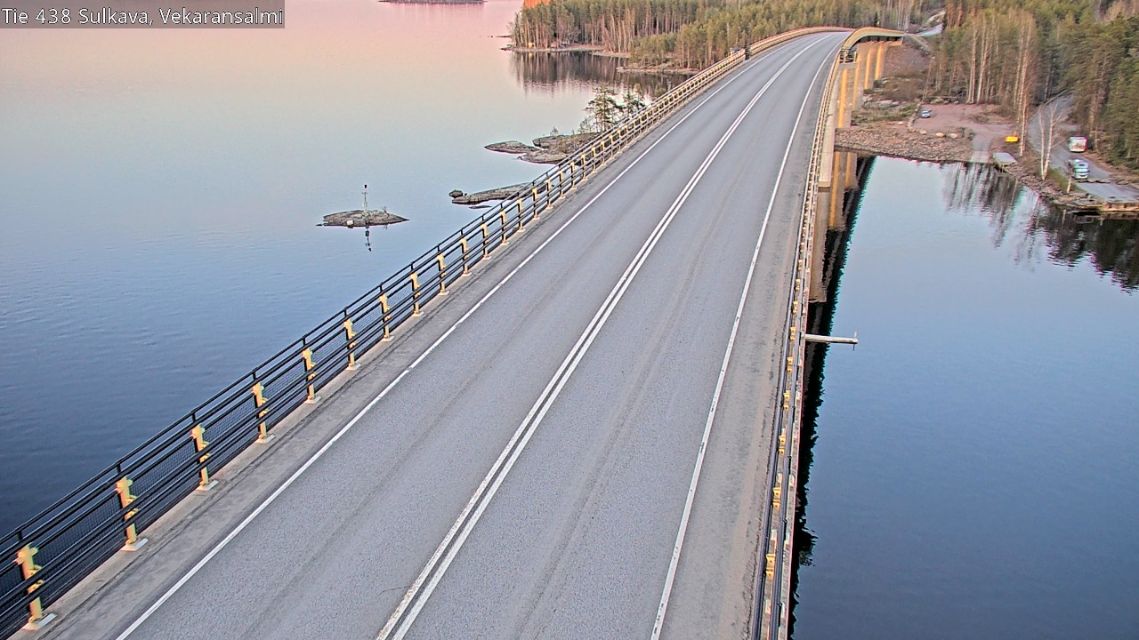 Kelikamerat Kuva Tie 438, Sulkava, Vekaransalmi, Sulkava, Etelä-Savo