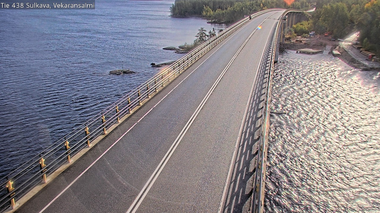 Weather Camera Image Road 438, Sulkava, Vekaransalmi, Sulkava, Etelä-Savo