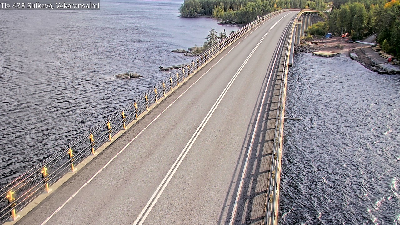 Weather Camera Image Road 438, Sulkava, Vekaransalmi, Sulkava, Etelä-Savo