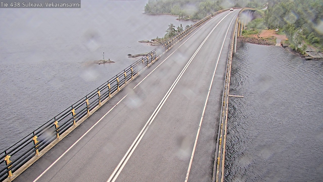 Weather Camera Image Väg 438, Sulkava, Vekaransalmi, Sulkava, Etelä-Savo