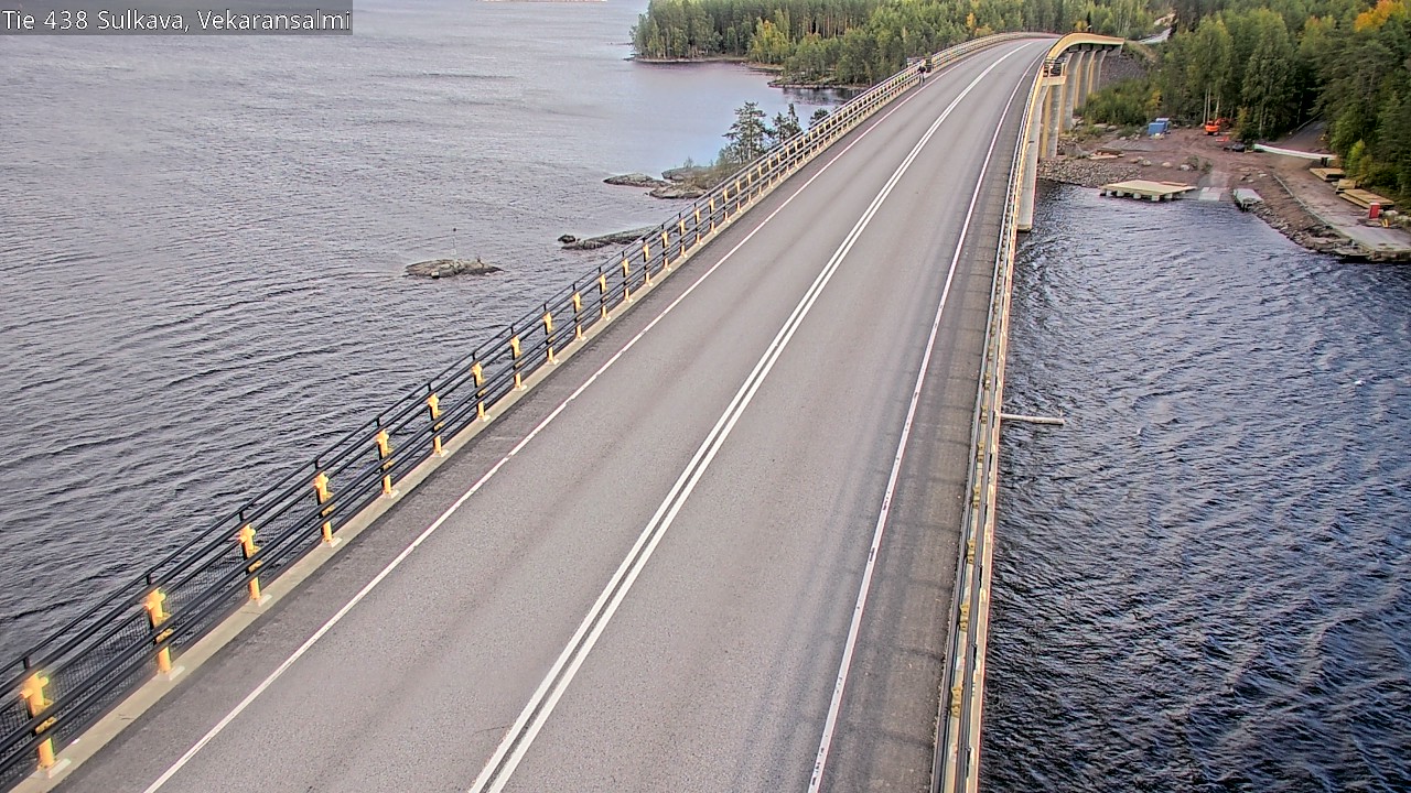 Weather Camera Image Väg 438, Sulkava, Vekaransalmi, Sulkava, Etelä-Savo