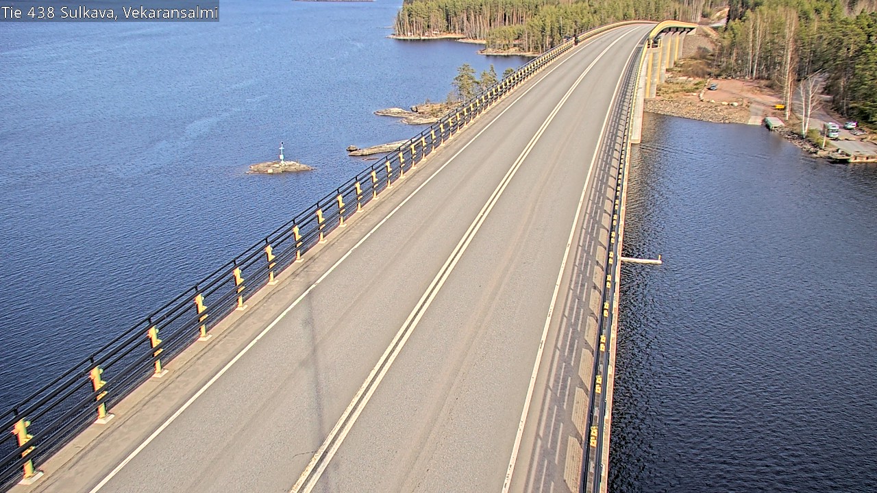 Kelikamerat Kuva Tie 438, Sulkava, Vekaransalmi, Sulkava, Etelä-Savo